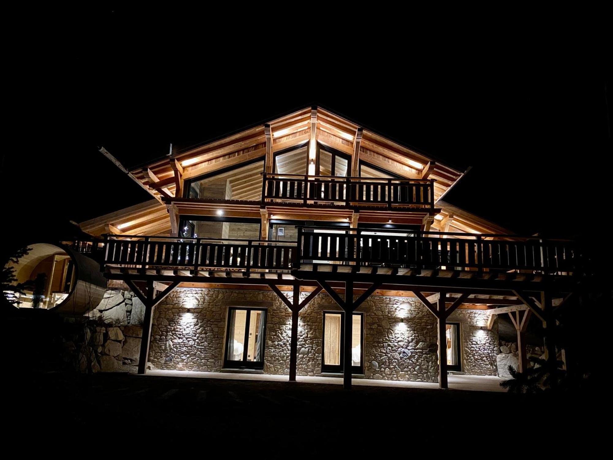 Chalet Aguila - Jacuzzi Et Sauna Panoramique - Construit En 2023 Bolquere Pyrenees 2000 Kültér fotó