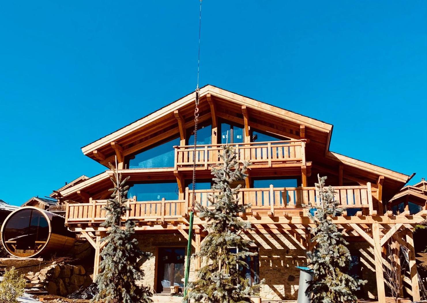 Chalet Aguila - Jacuzzi Et Sauna Panoramique - Construit En 2023 Bolquere Pyrenees 2000 Kültér fotó