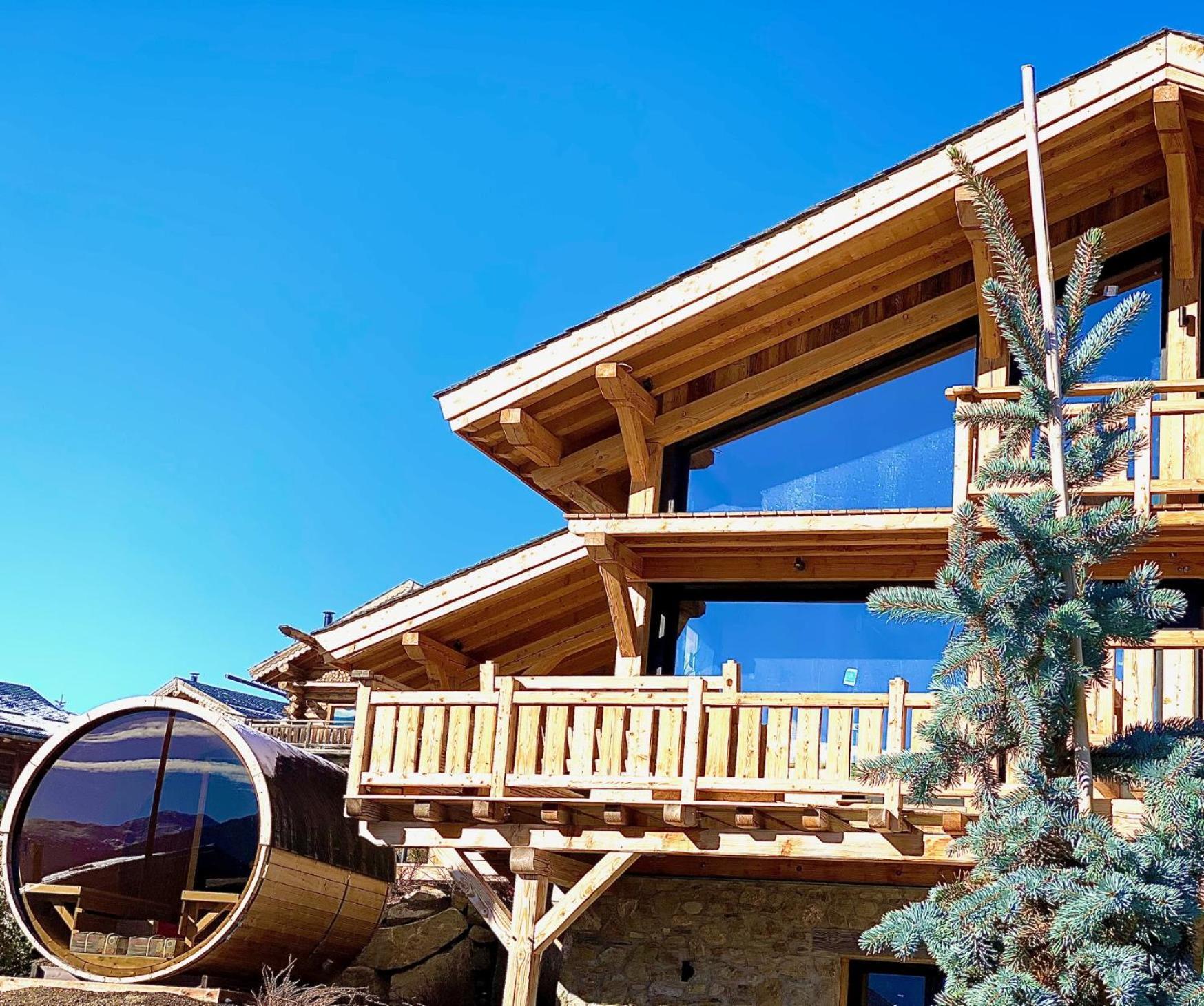 Chalet Aguila - Jacuzzi Et Sauna Panoramique - Construit En 2023 Bolquere Pyrenees 2000 Kültér fotó