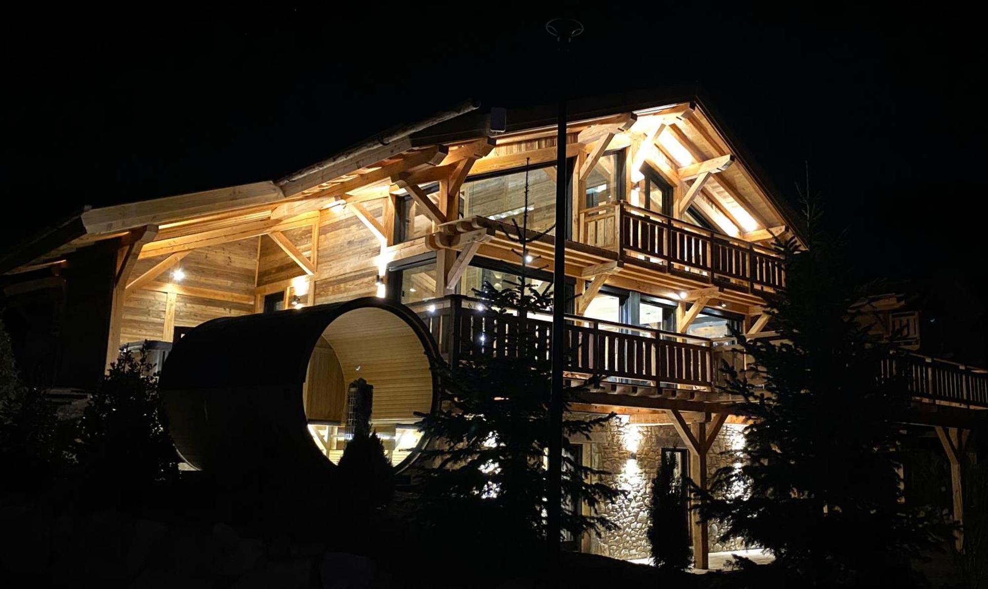 Chalet Aguila - Jacuzzi Et Sauna Panoramique - Construit En 2023 Bolquere Pyrenees 2000 Kültér fotó