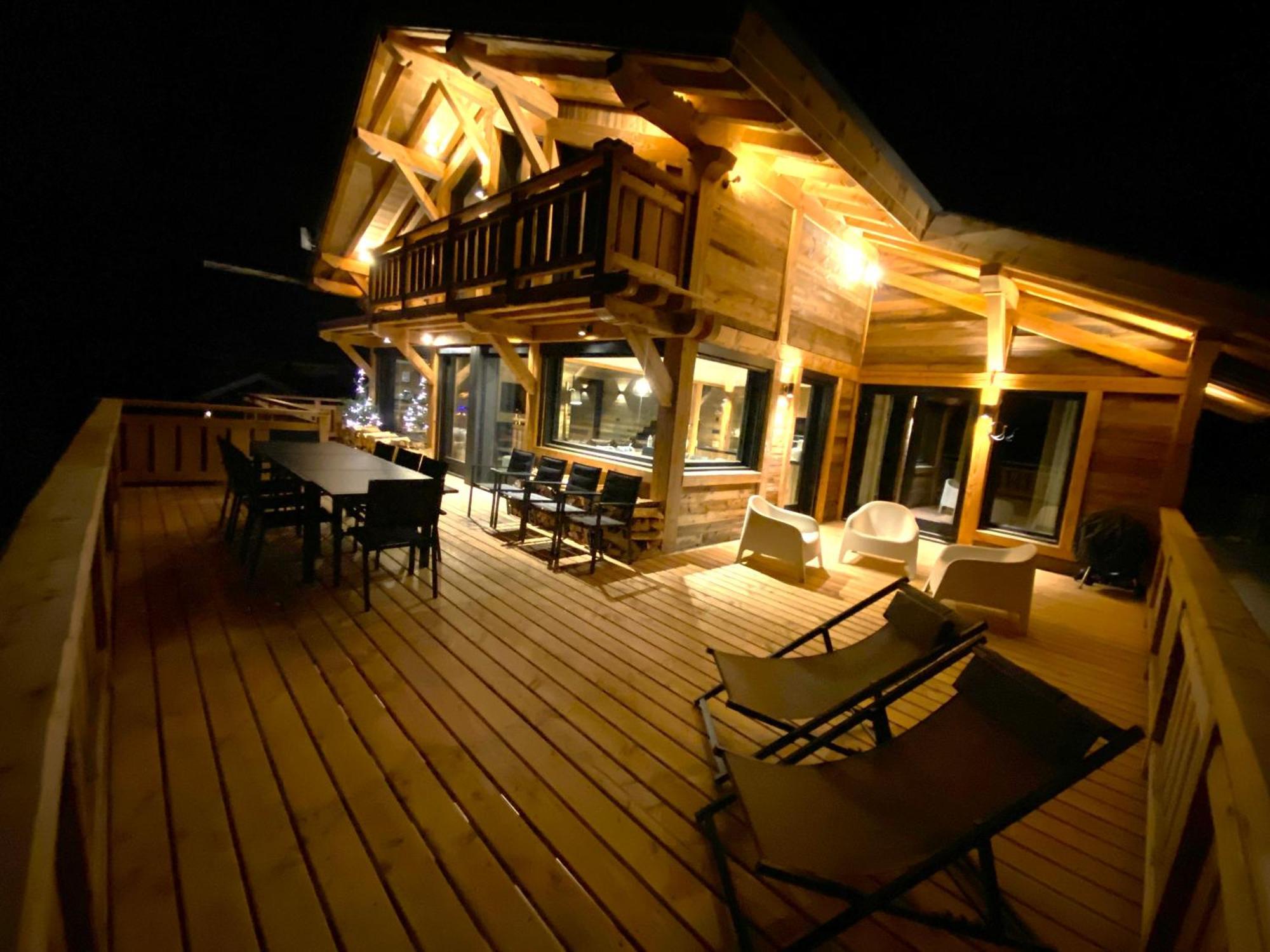 Chalet Aguila - Jacuzzi Et Sauna Panoramique - Construit En 2023 Bolquere Pyrenees 2000 Kültér fotó