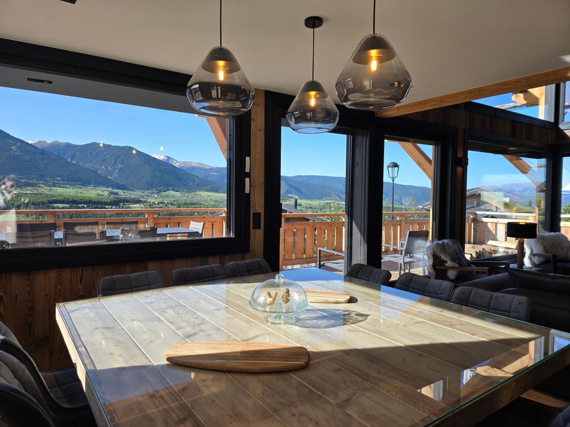 Chalet Aguila - Jacuzzi Et Sauna Panoramique - Construit En 2023 Bolquere Pyrenees 2000 Kültér fotó