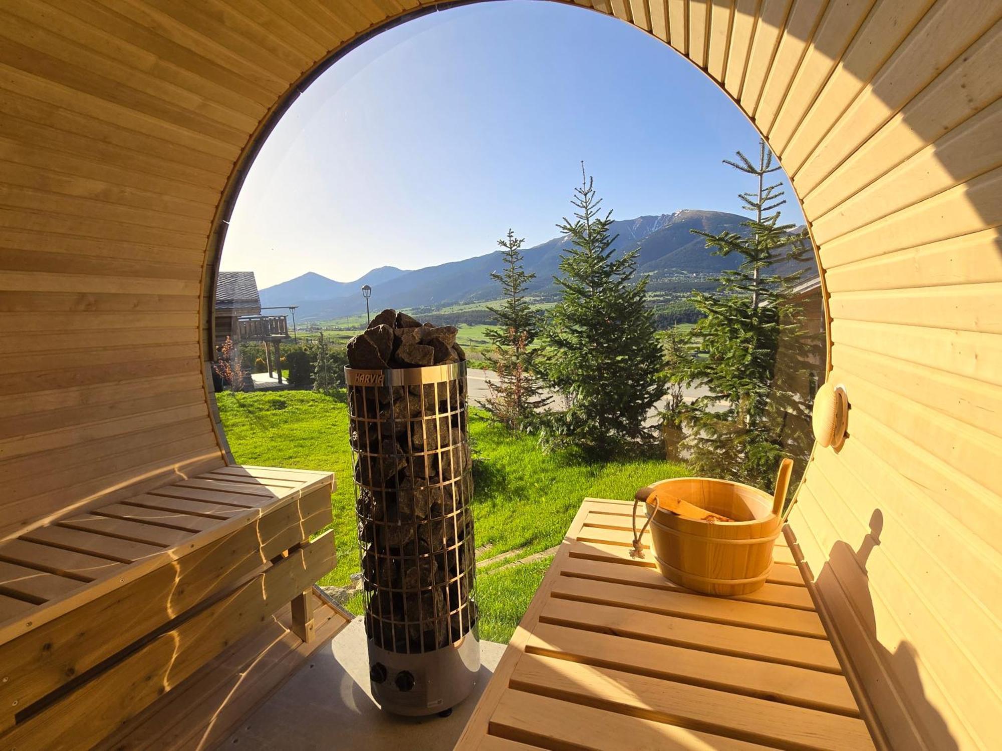 Chalet Aguila - Jacuzzi Et Sauna Panoramique - Construit En 2023 Bolquere Pyrenees 2000 Kültér fotó