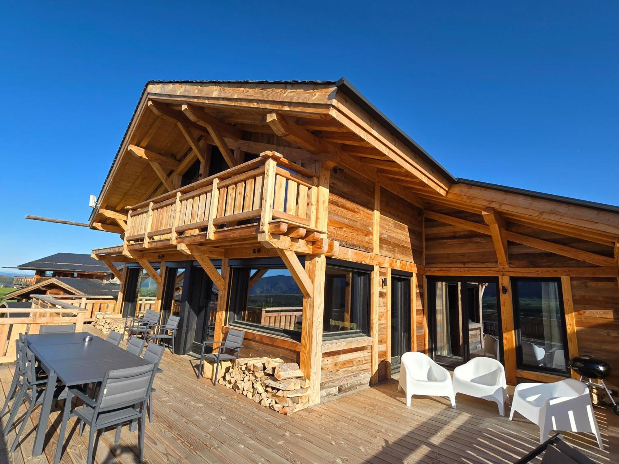 Chalet Aguila - Jacuzzi Et Sauna Panoramique - Construit En 2023 Bolquere Pyrenees 2000 Kültér fotó